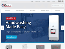 Tablet Screenshot of eemax.com